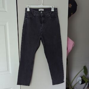 Abercrombie & Fitch High Rise Jeans - Dark Gray